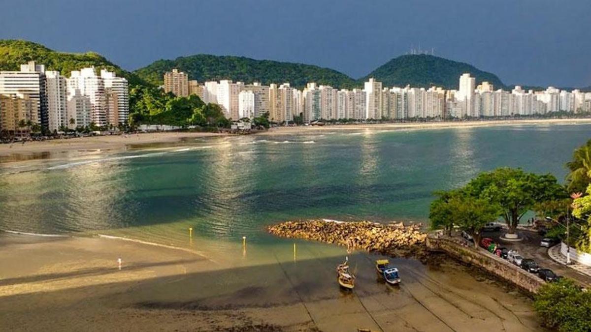 Apartamento Asturias Guarujá Buitenkant foto